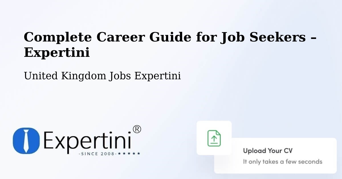 Career Guide for Job Seekers – Sturry - Sturry, United Kingdom Jobs Expertini