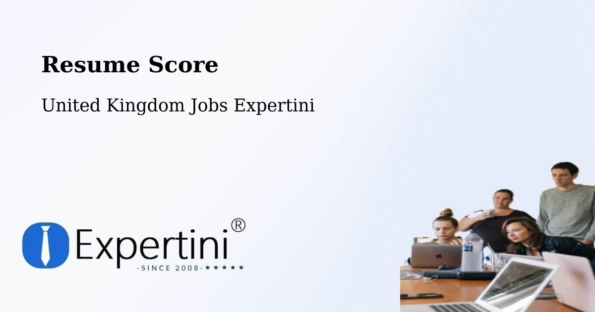 Resume Score & Job Description Match Tool – Sturry - United Kingdom Jobs Expertini